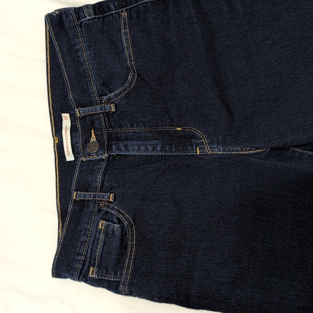 Levi 724 High Rise Straight Jeans Size 29